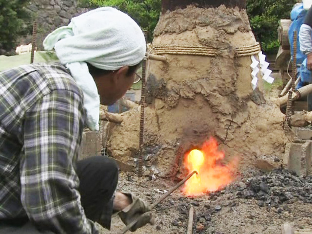 ノロ(融解した不純物)を出す